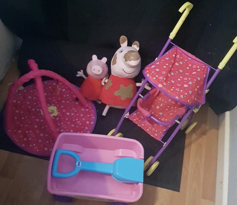 peppa pig shovel wagon